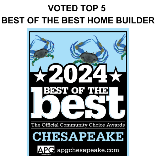 Voted top 5 Best of the Best Home Builder